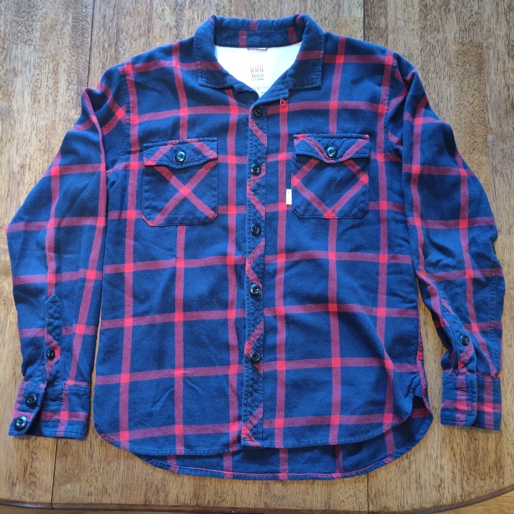 Topo Designs Flannel Button Down